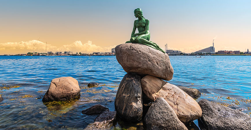 Kopenhagen Staue kleine Meerjungfrau