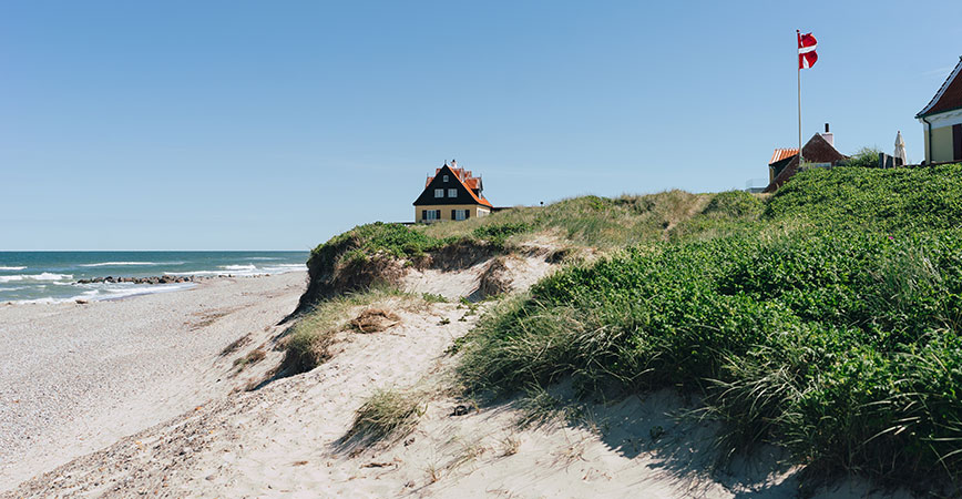 Skagen Haus am Strand