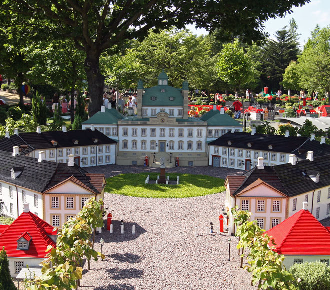 Spannende Bauten im Legoland Dänemark